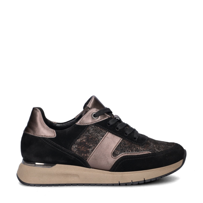 Gabor Comfort Optifit lage sneakers – Zwart