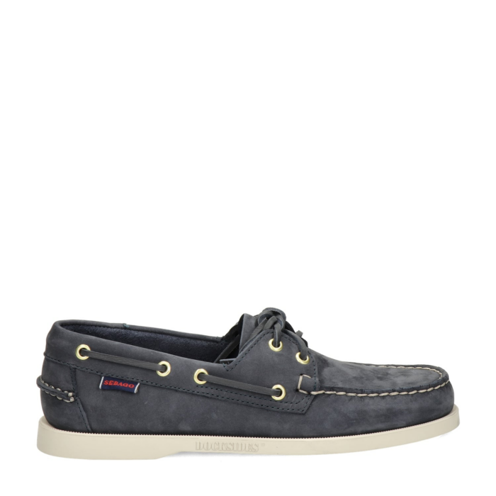 Sebago Dockside Nubuck mocassins & loafers – Blauw
