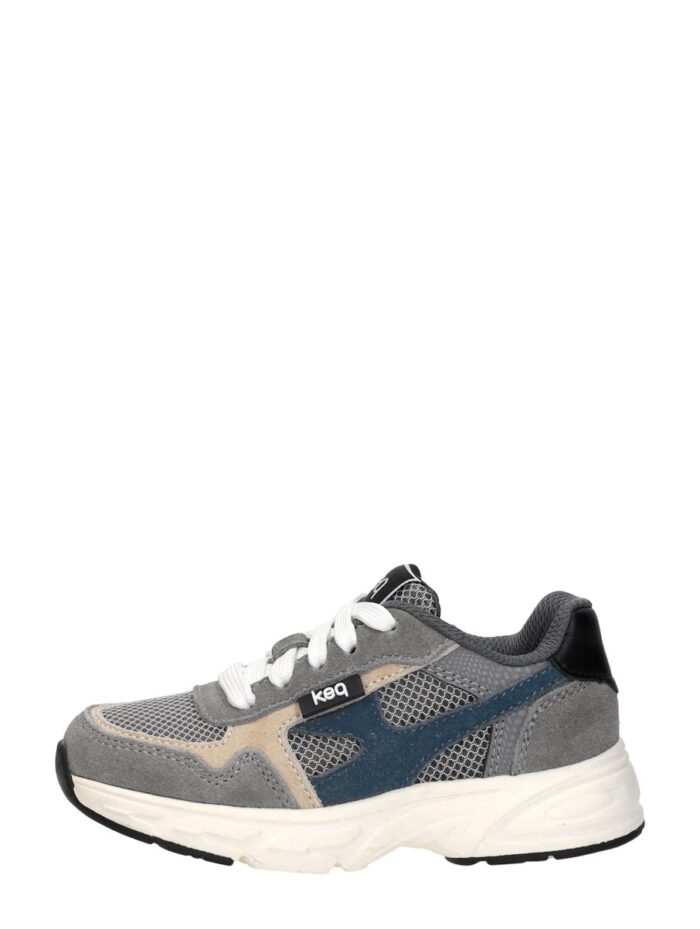 Keq Veterschoenen Laag – Donkergrijs