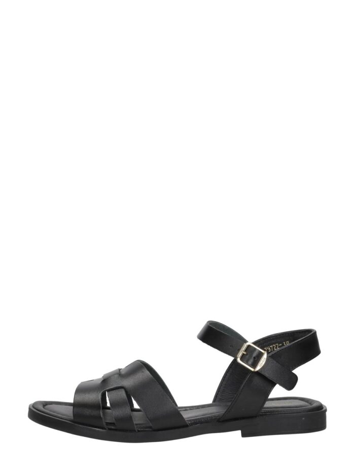 Red Rag Sandalen Plat – Zwart