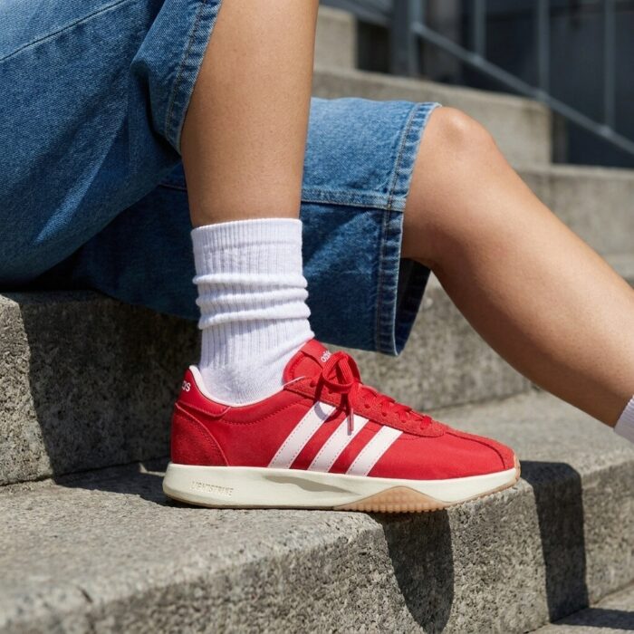 Adidas Run 76/26 Sneakers rood Synthetisch