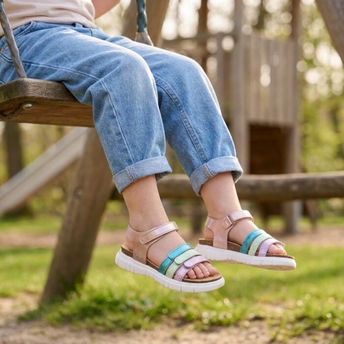 Bunnies JR BunniesJR Bunnies JR Bette Beach Sandalen multicolor – Roze