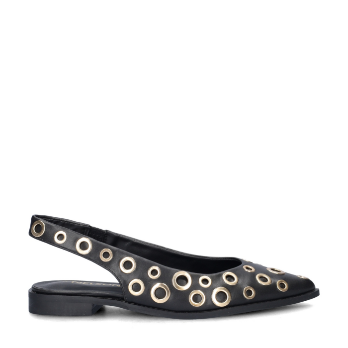 Nelson ballerinas & instappers – Zwart