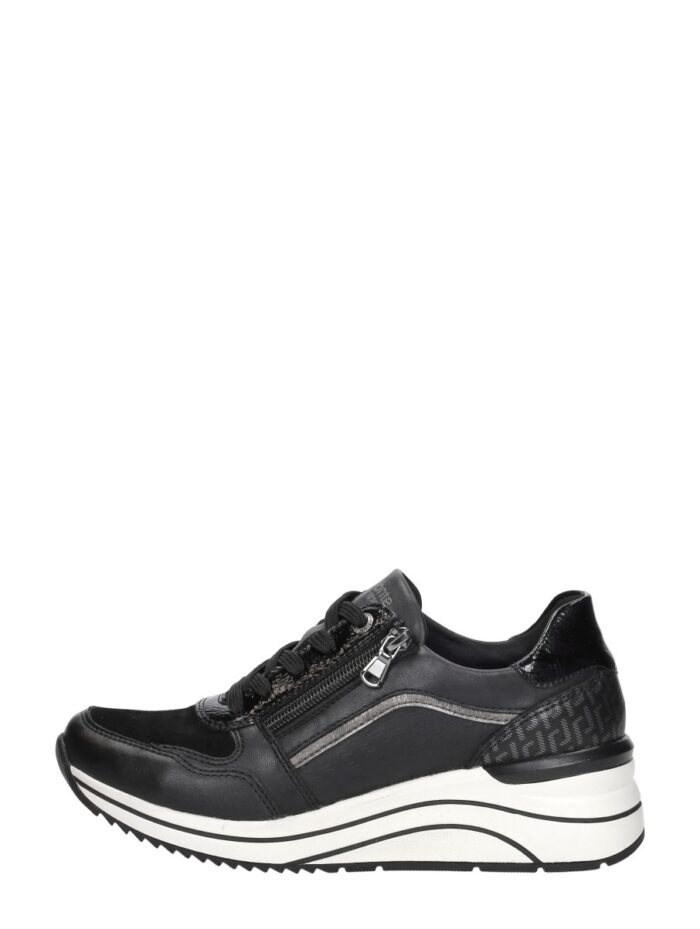 Remonte Sneakers Laag – Zwart