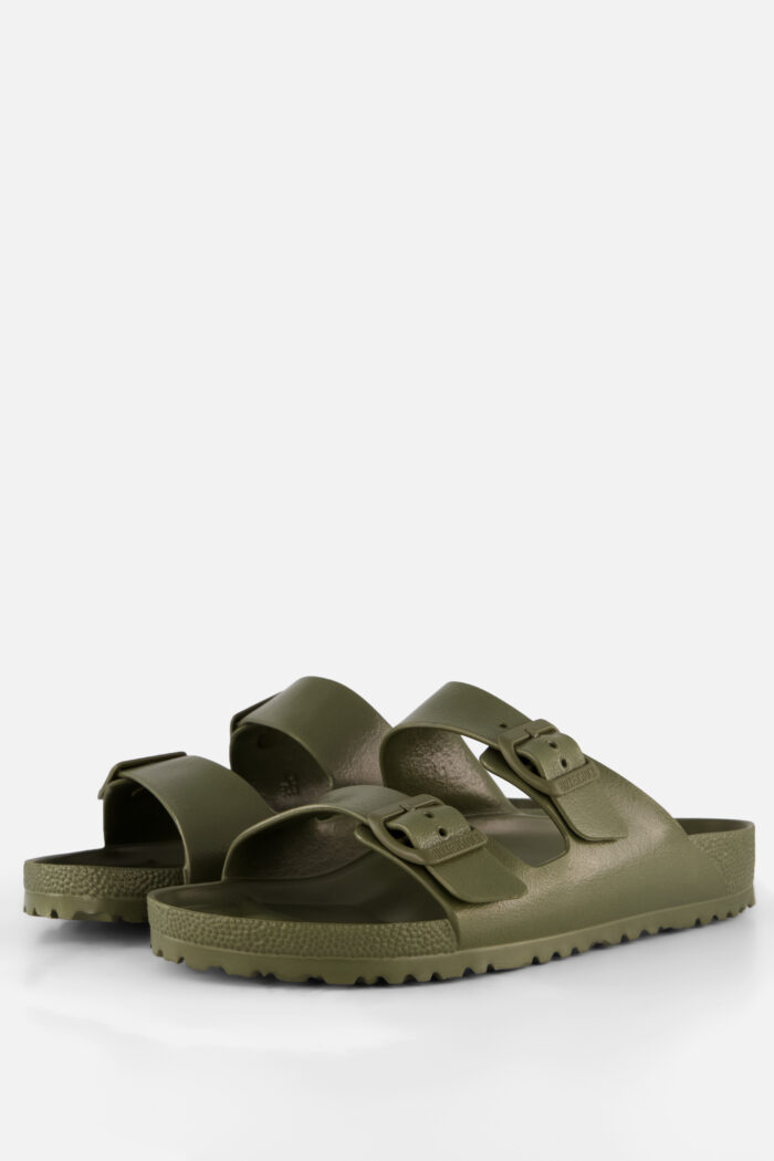 Birkenstock Arizona Slippers groen Eva Small
