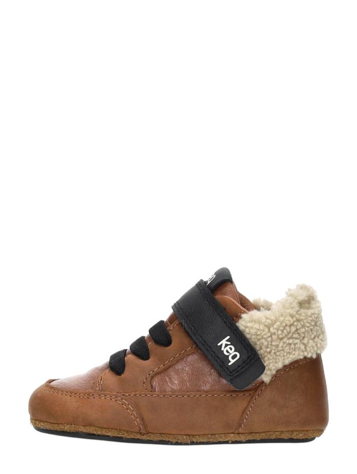 Keq Jongens Baby Schoentjes – Cognac