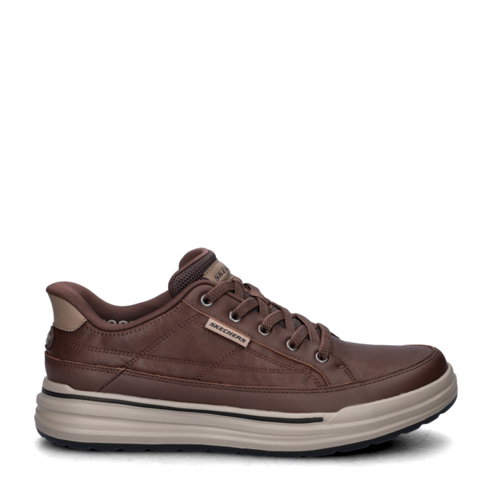 Skechers Hands Free Slip-Ins Sterling lage sneakers – Bruin