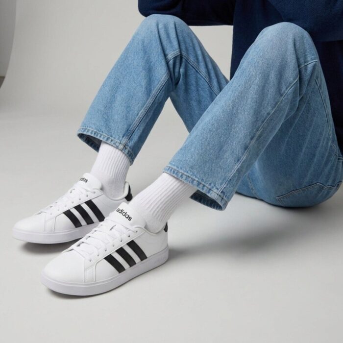 Adidas Grand Court 2.0 Sneakers wit