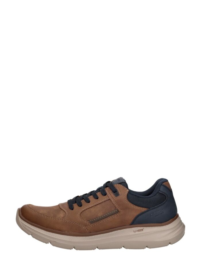 Rieker lage sneakers – Cognac