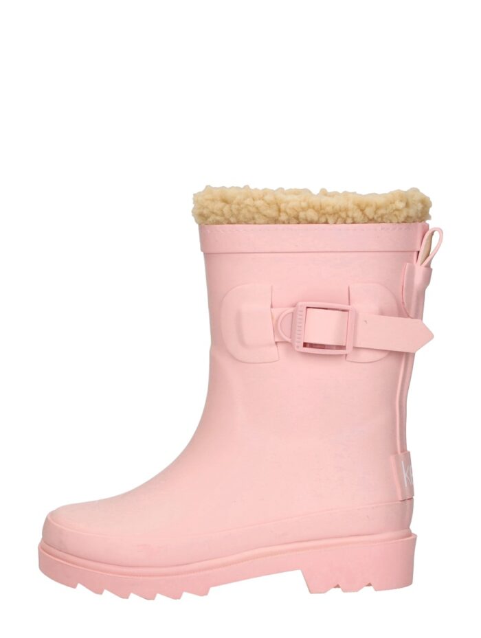 Keq Rainboots Fur – Roze