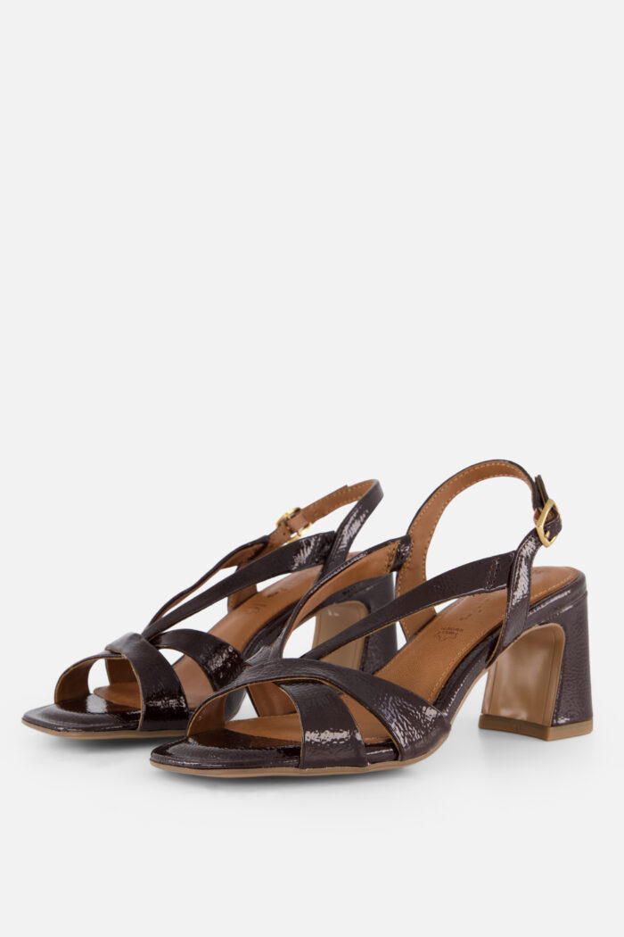 tamaris Sandalen Met Hak bruin Synthetisch