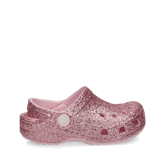 Crocs Classic Chunky Glitter instapschoenen – Roze