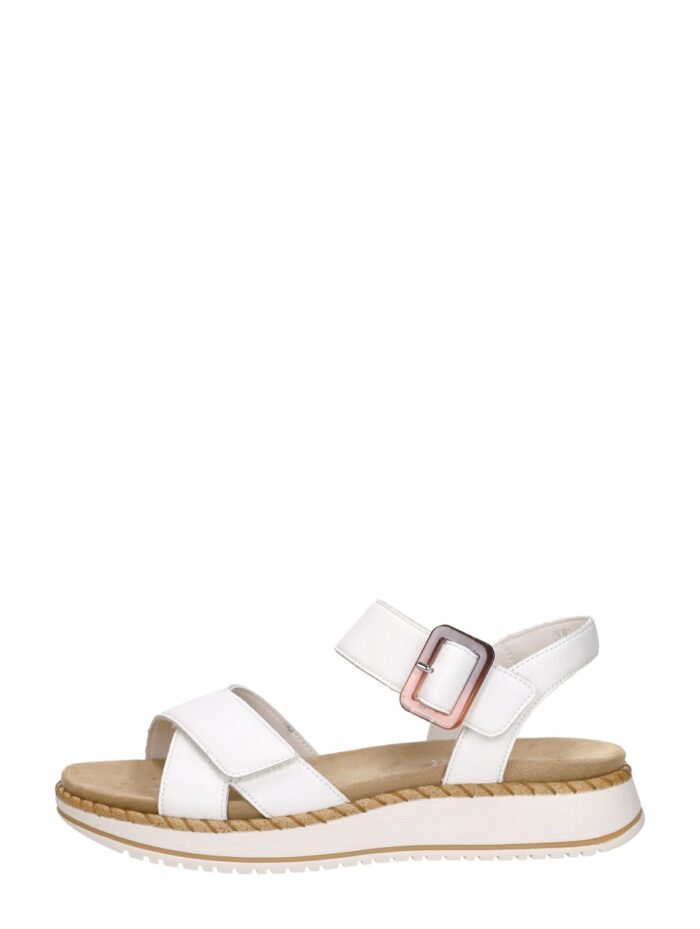 Remonte Sandalen Plat – Gebroken wit