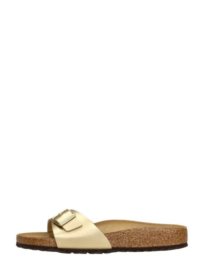 Birkenstock Madrid gold Birko-Flor – Goud