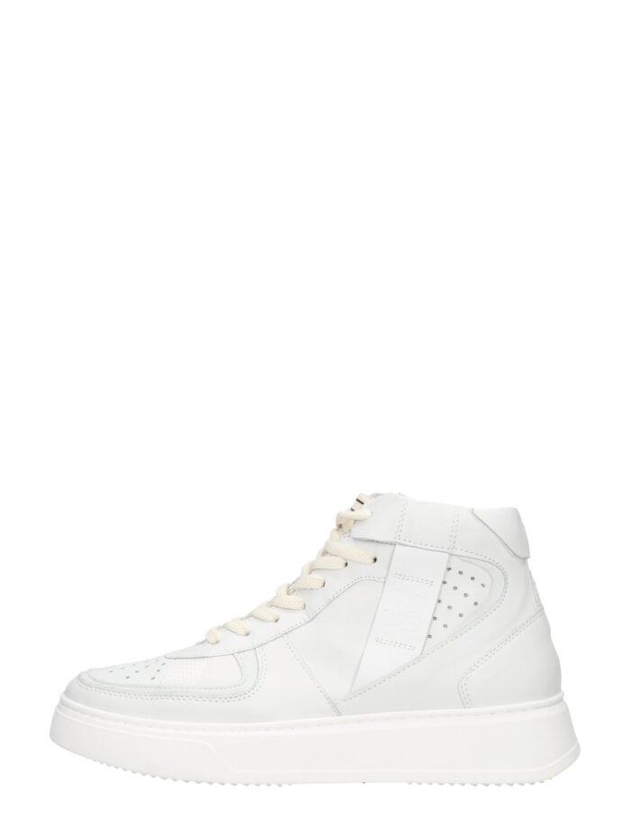 MJUS Veterschoenen Hoog – Wit