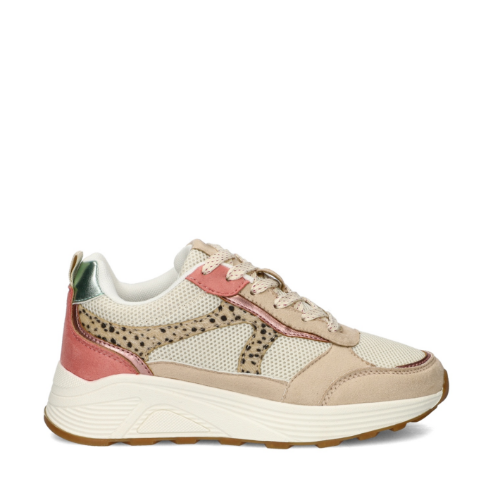 Nelson Kids lage sneakers – Beige