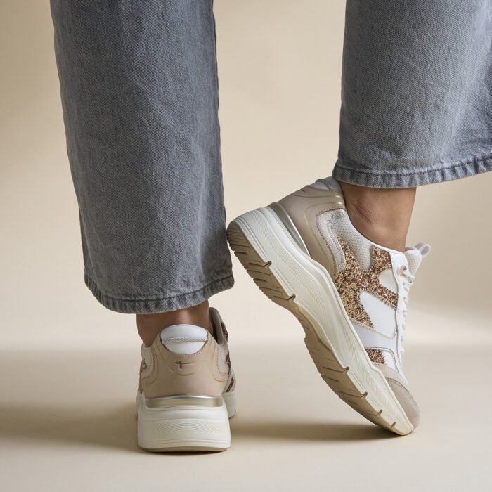 tamaris Sneakers wit Synthetisch