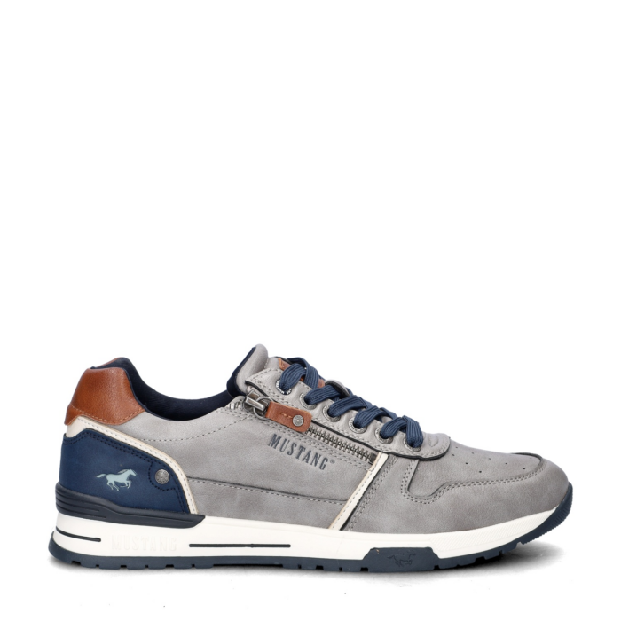 mustang lage sneakers – Grijs