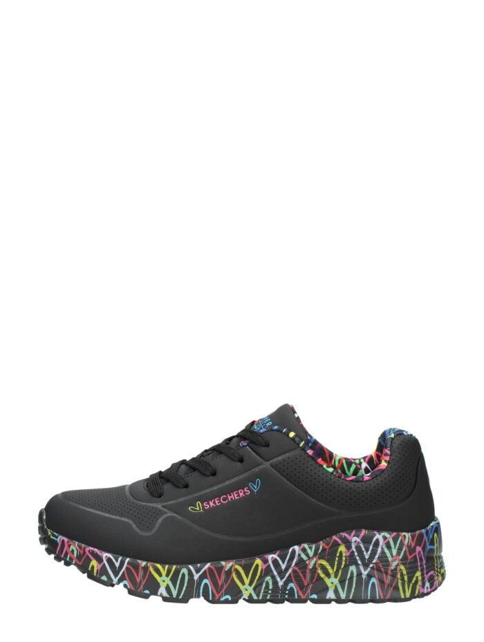 Skechers X Jgoldcrown: Uno Lite – Zwart