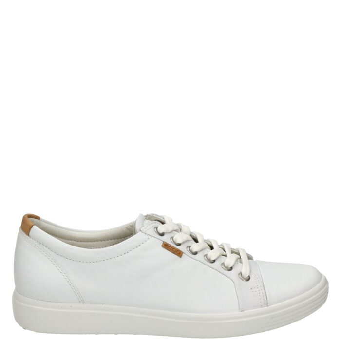 ECCO Soft 7 W lage sneakers – Wit