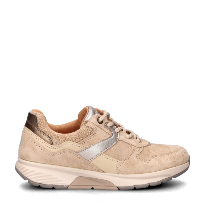 Gabor Rollingsoft lage sneakers – Beige