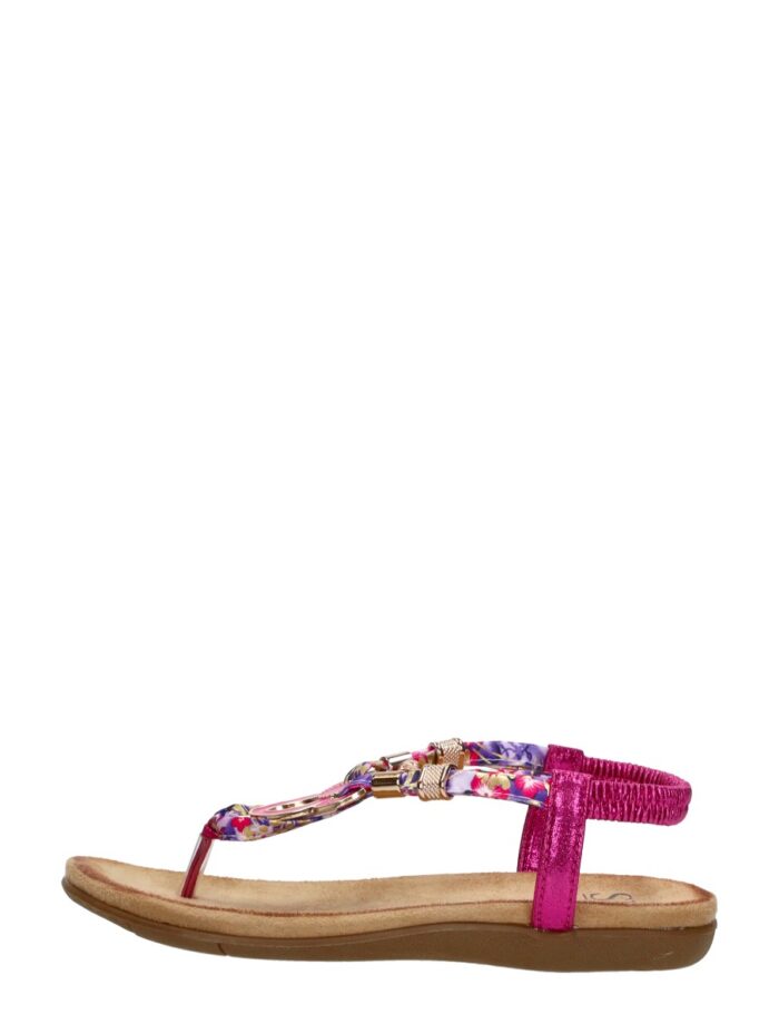 Sub55 Sandalen Plat – Fuchsia
