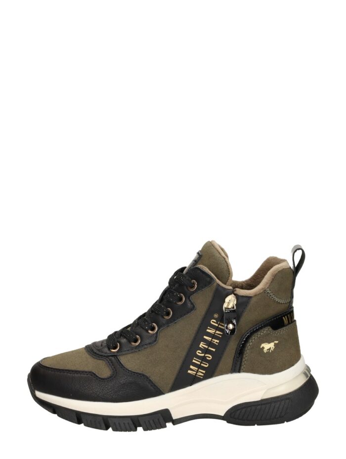 mustang Sneakers Hoog – Groen