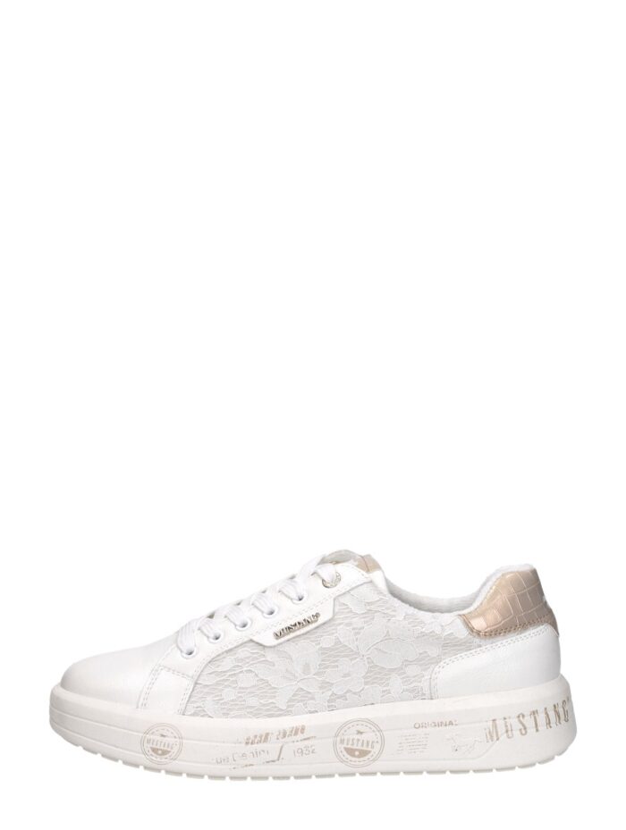 mustang Sneakers Laag – Wit