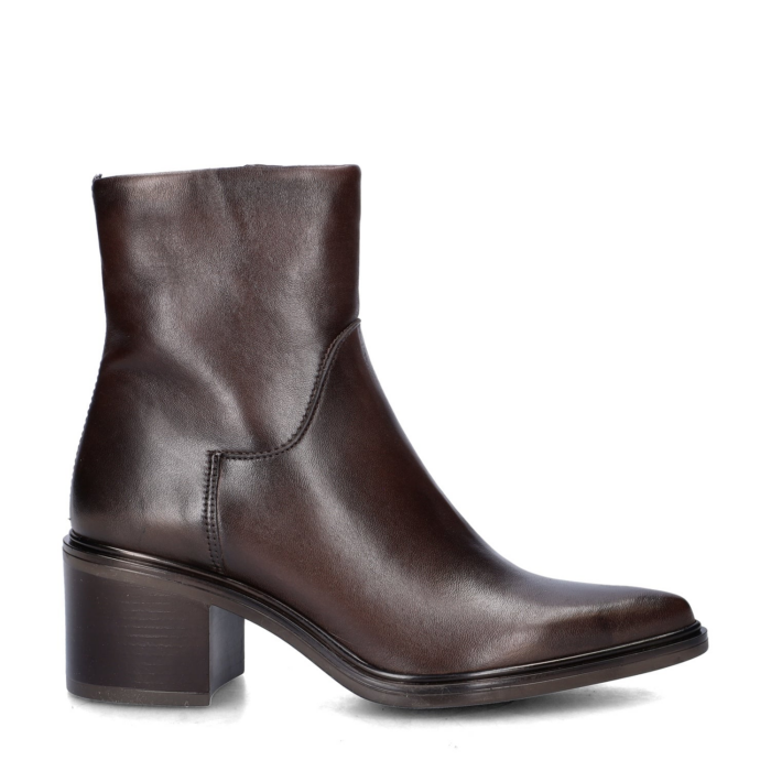 Nelson rits- & gesloten boots – Bruin