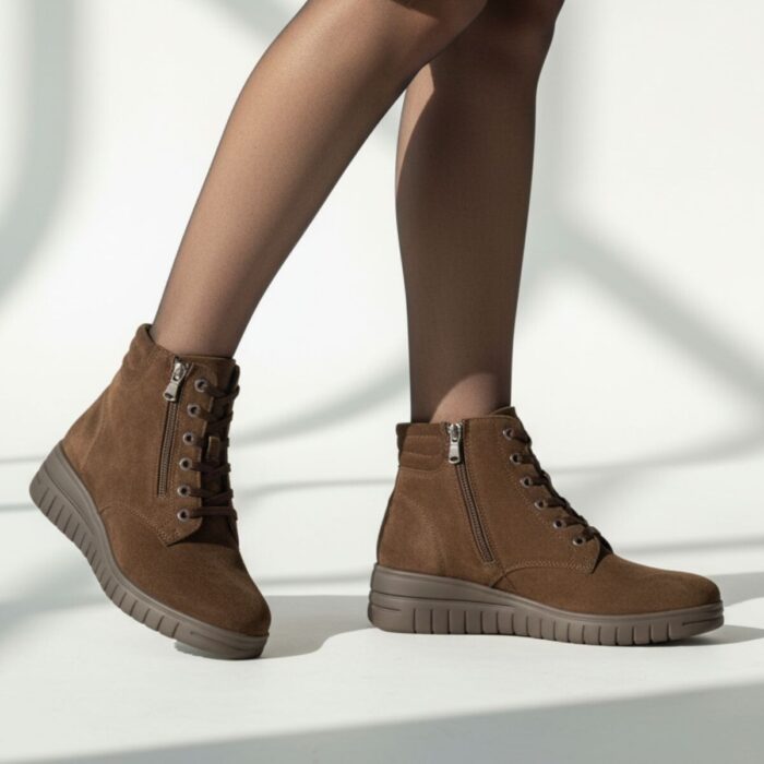 Feyn Kisla 02 Veterboots bruin Suède K-Leest