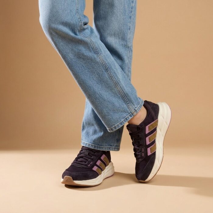 Adidas Astrastar Sneakers blauw Leer