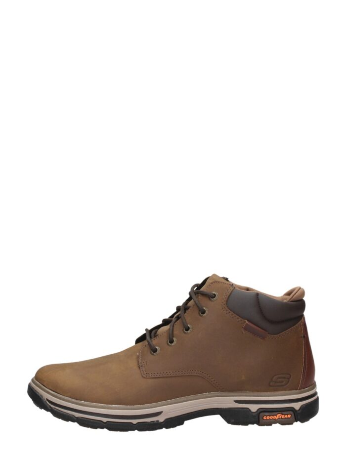 Skechers Relaxed Fit: Segment 2.0 Brogden Middel Bruin – Middelbruin