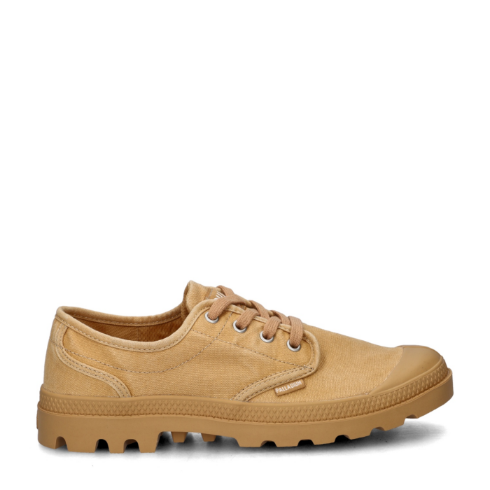 Palladium Pampa Oxford lage sneakers – Bruin