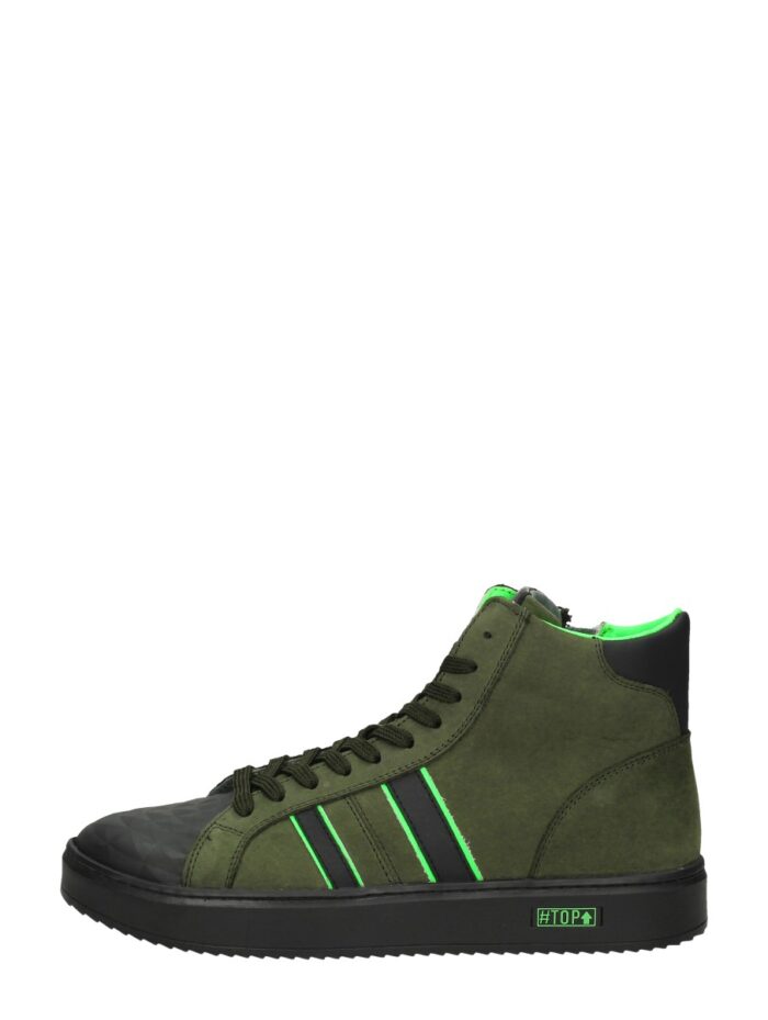 Sub55 Jongens Veterschoenen – Groen
