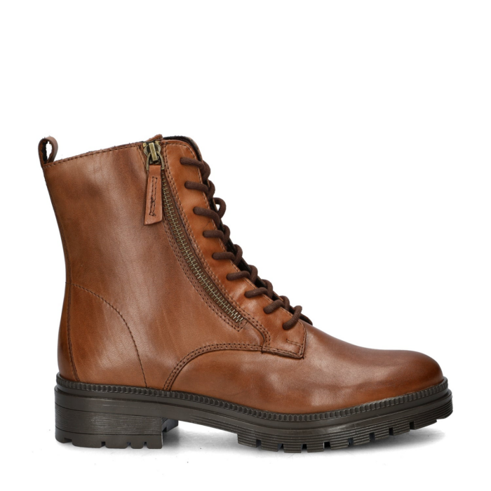 Nelson veterboots – Cognac