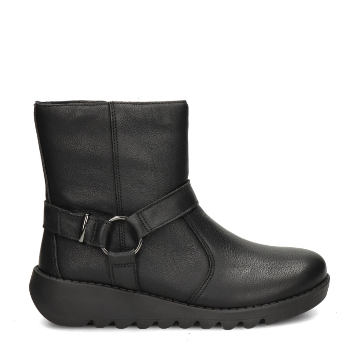 Skechers Relaxed Fit: Splendor bikerboots – Zwart