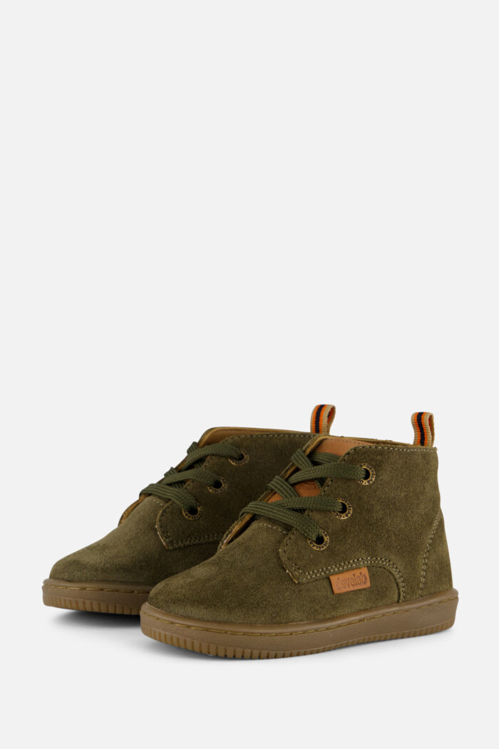 Develab Babyschoenen groen Suede