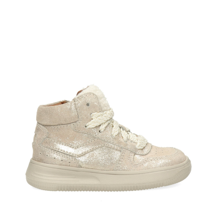 Nelson Kids hoge sneakers – Goud