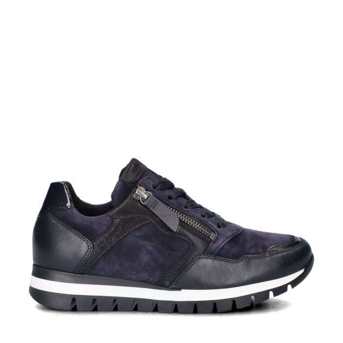 Gabor Comfort Optifit lage sneakers – Blauw