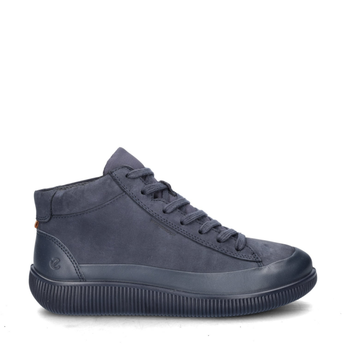 ECCO Soft Zero hoge sneakers – Blauw