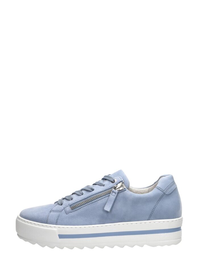 Gabor Veterschoenen Laag – Licht blauw
