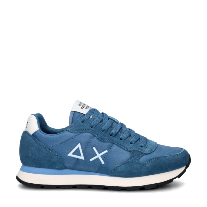 Sun 68 Tom Solid lage sneakers – Blauw