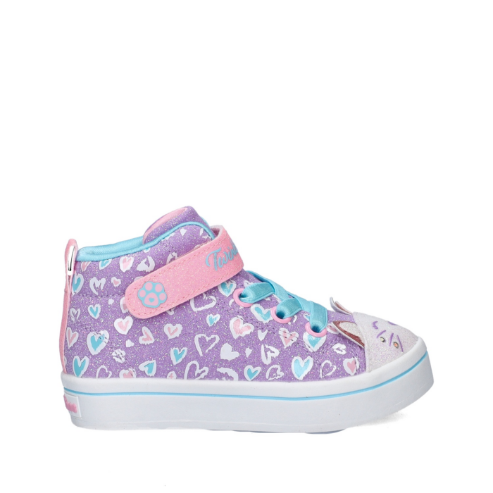 Skechers Twinkle Toes Twi-Lites hoge sneakers – Paars