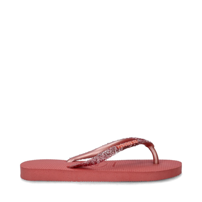 Havaianas Slim Shiny Glitter slippers – Bruin