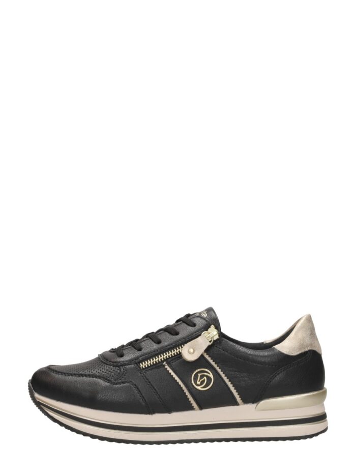 Remonte Sneakers Laag – Zwart