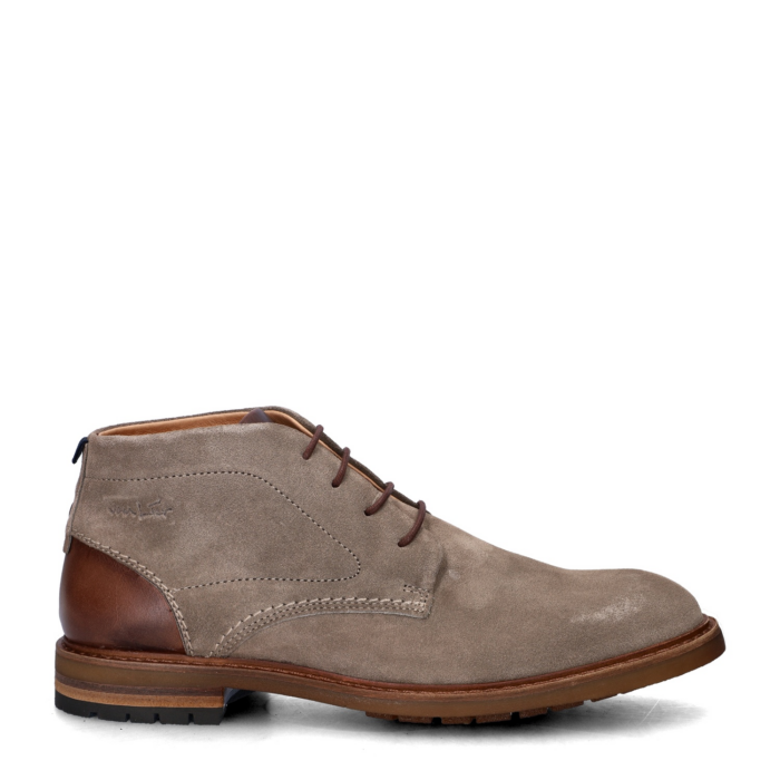 Van Lier Dino hoge nette schoenen – Bruin