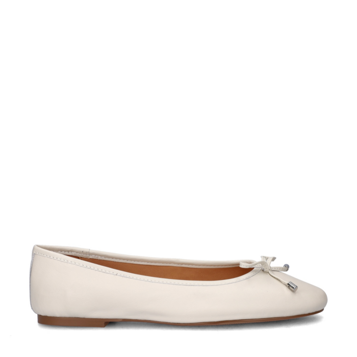Nelson ballerinas & instappers – Ecru
