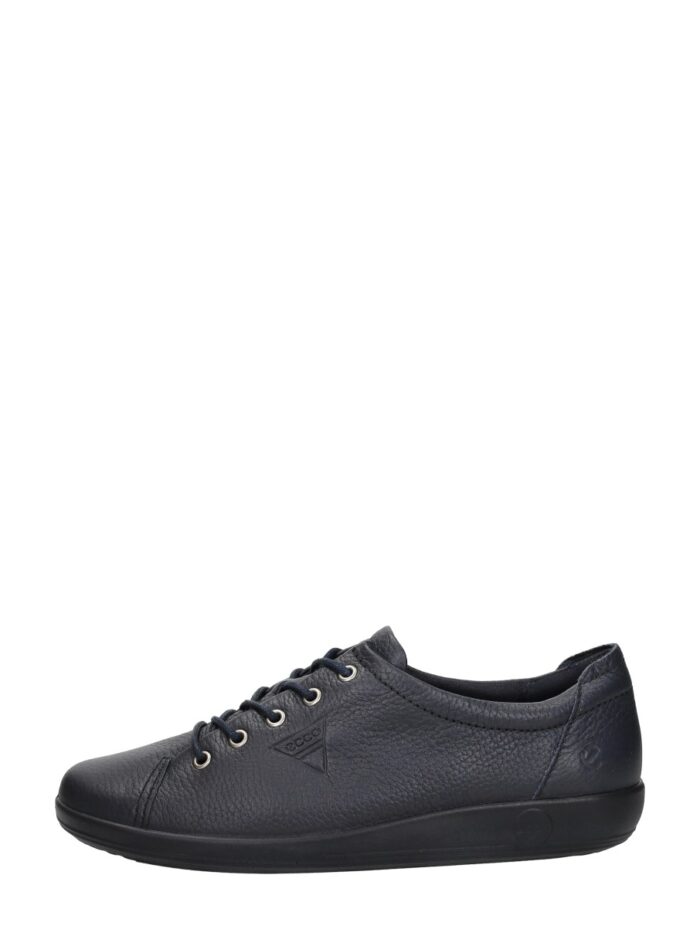 ECCO Soft 2.0 veterschoenen – Blauw