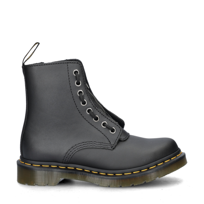 Dr. Martens 1460 Pascal front zip rits- & gesloten boots – Zwart