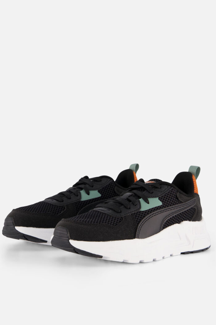 Puma Trinity Lite Mid Sneakers zwart Textiel